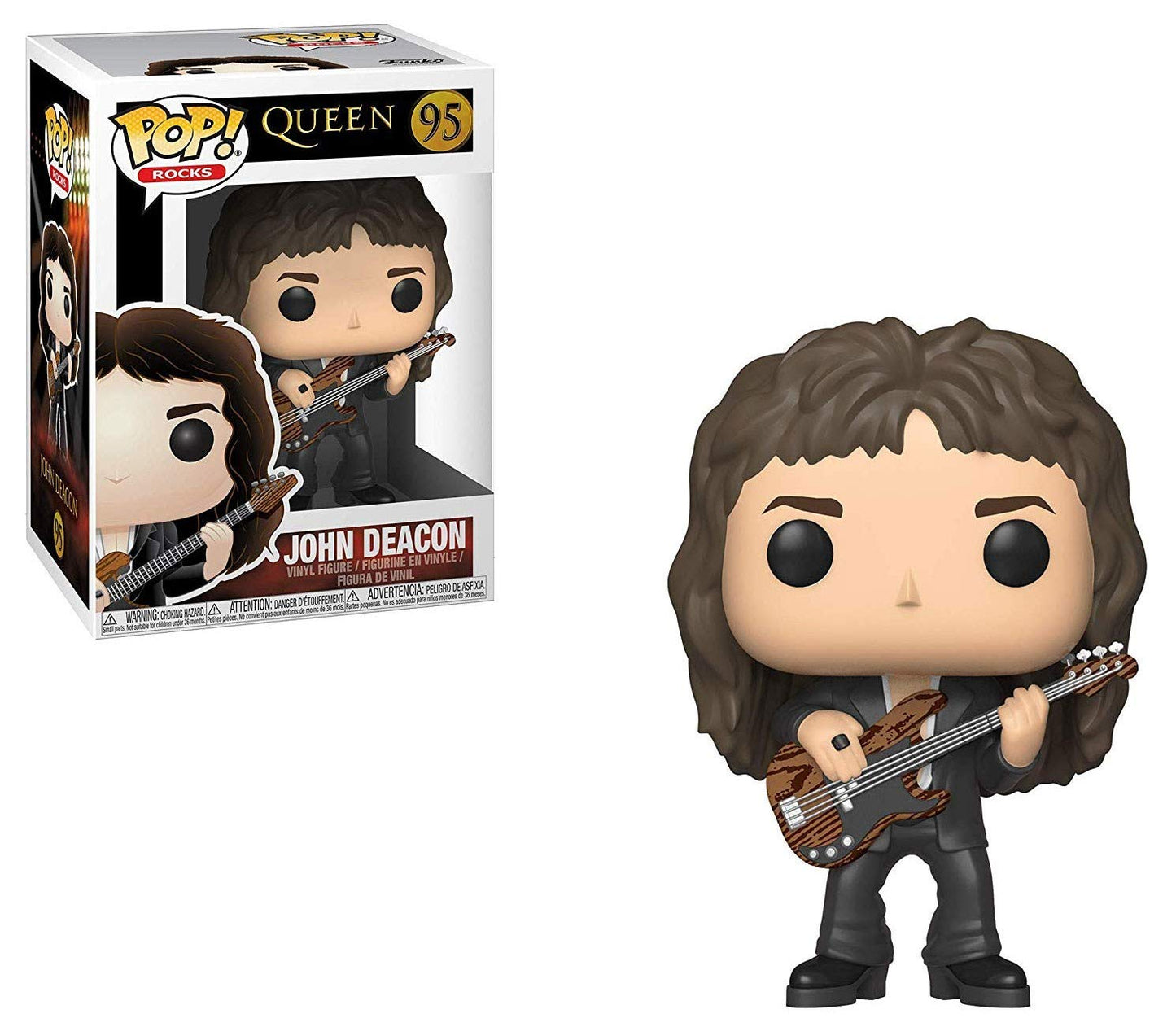 Funko 33728 Pop Rocks: Queenjohn Deacon, Multicolor