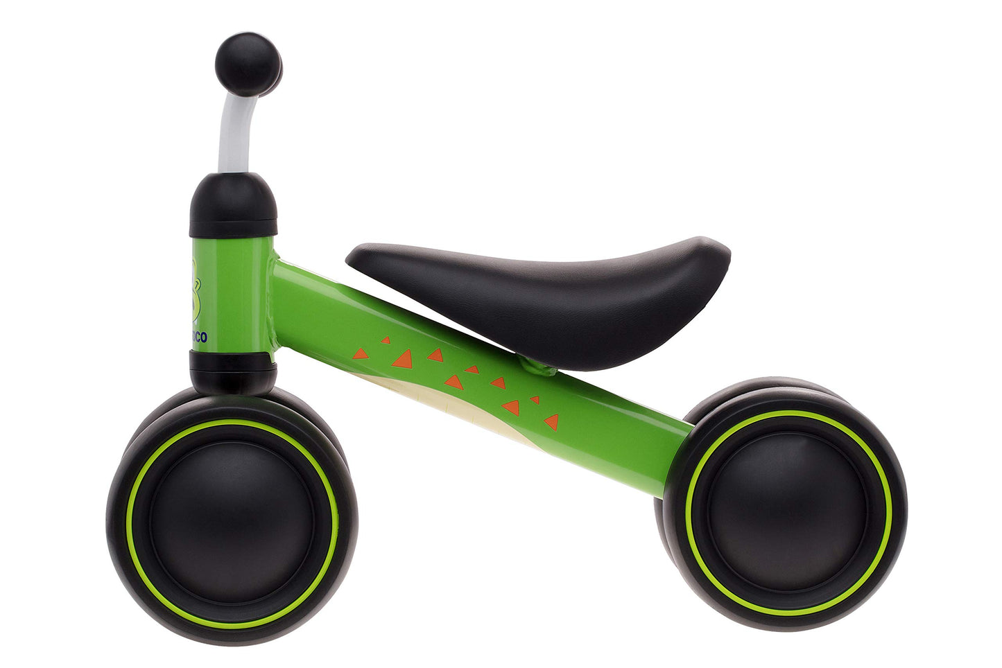 The Original Croco Ultra Lightweight And Sturdy Balance Bike.3 Models For 2, 3, 4 And 5 Year Old Kids. Unbeatable Features. Toddler Training Bike, No Pedal (Dino Green, Baby 8 Inch)