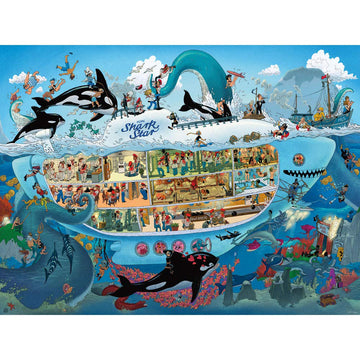 Heye Hy29925 Puzzles-Triangular, 1500 Pc-Submarine Fun