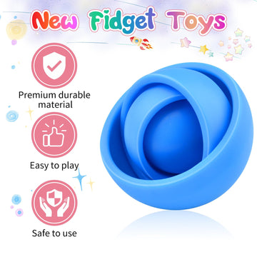 Yrissmiss Fidget Toys For Kids 8-12, Fidget Spinner For Adults, Cool Gadget Gifts For Boys Girls Teens Kids Adhd Autism Stress R