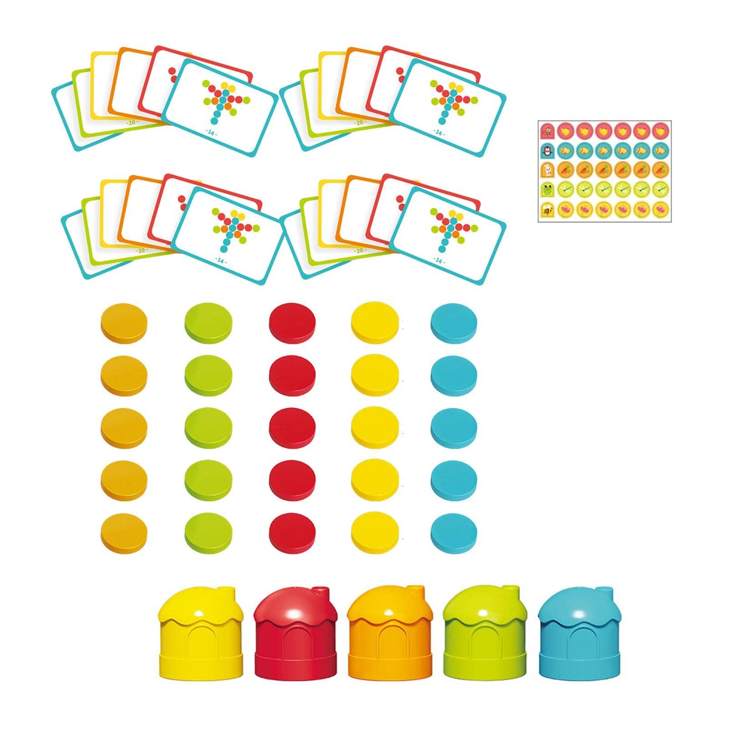 Club BollywoodSorting Cup Fine Motor Skill Toys Cognitive For Activities Family Girls Boys|Baby|Toys For Baby|Developmental Baby