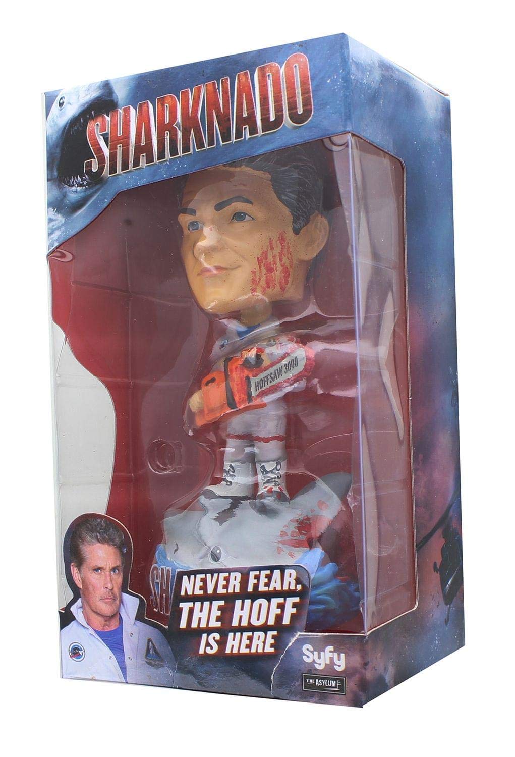 Beeline Creative Sharknado 7' Bobblehead Sharknado Vs. The Hoff (David Hasslehoff)