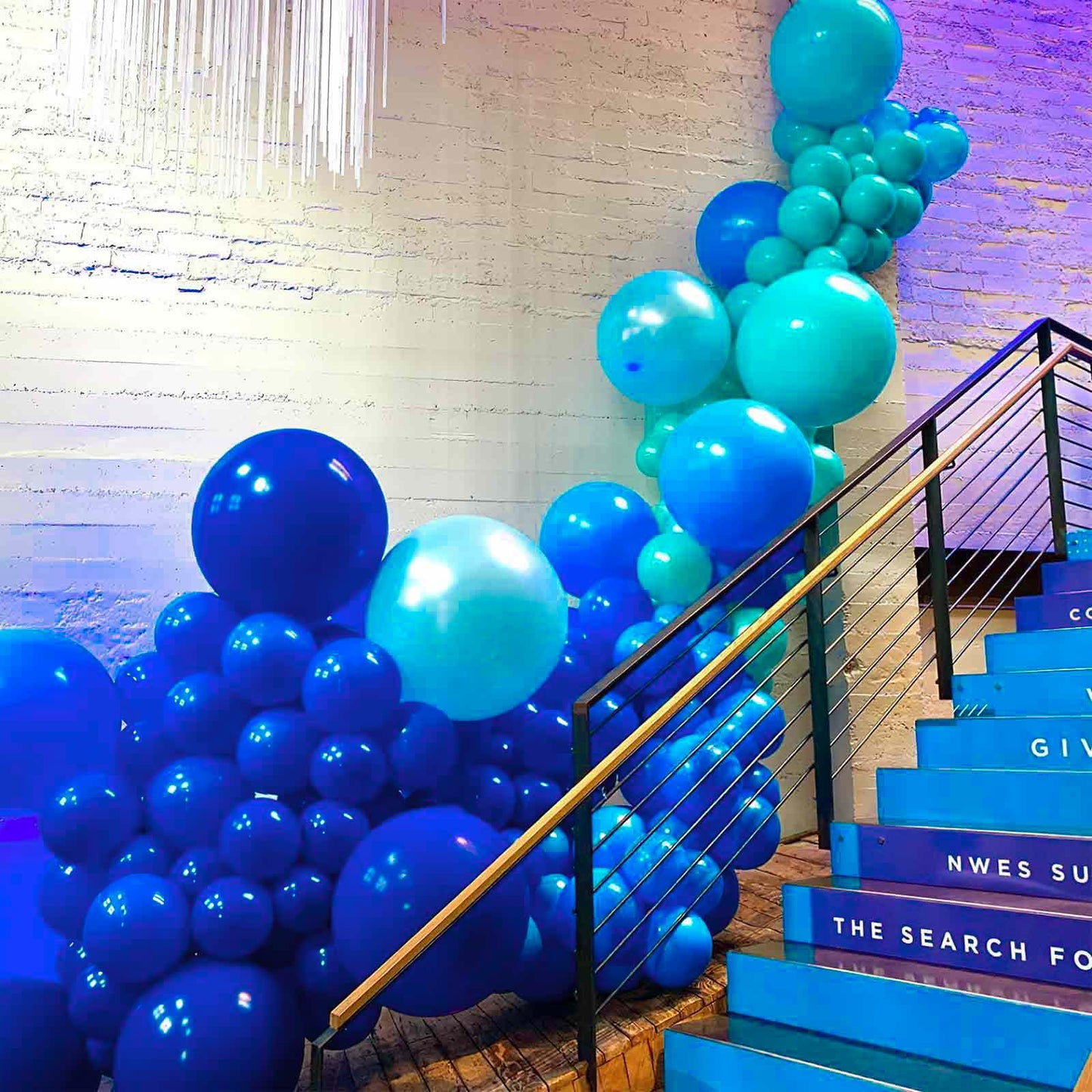 Partywoo Persian Blue Balloons, 120 Pcs Dark Blue Balloons Different Sizes Pack Of 18 Inch 12 Inch 10 Inch 5 Inch For Blue Balloon Garland Or Arch As Birthday Decorations, Party Decorations, Blue-Y59