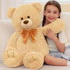 Tezituor Big Teddy Bear Stuffed Animal 36 Large Plush Soft Bear Toys Baby Shower Decor Christmas Valentines Gifts for Girls Boys Girlfriends Brown