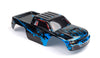 SummitLink Custom Body Compatible for 1/10 Scale RC Car or Truck (Truck not Included) (Muddy Blue Over Black)