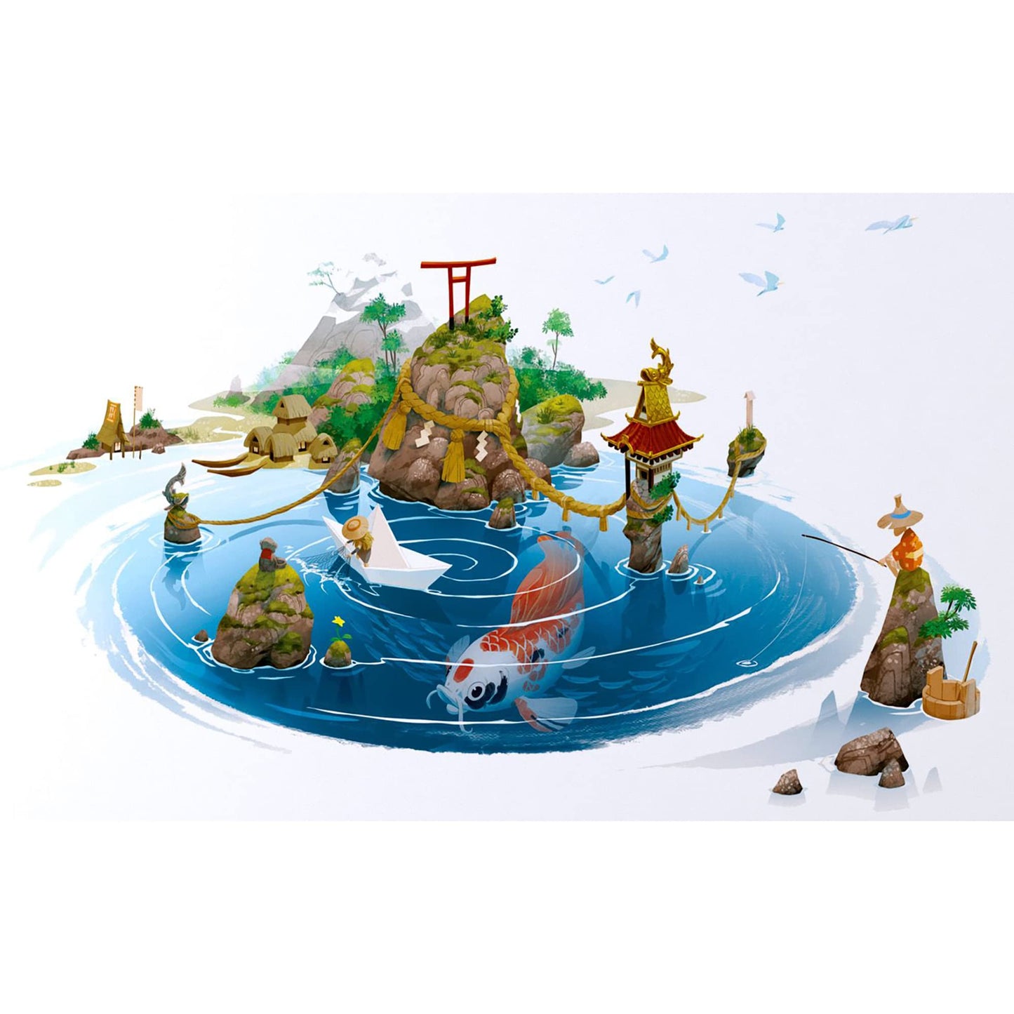 Namiji: Tokaido Universe Strategy Board Game For 2-5 Players Ages 8+, 45 Min Playtime By Funforge
