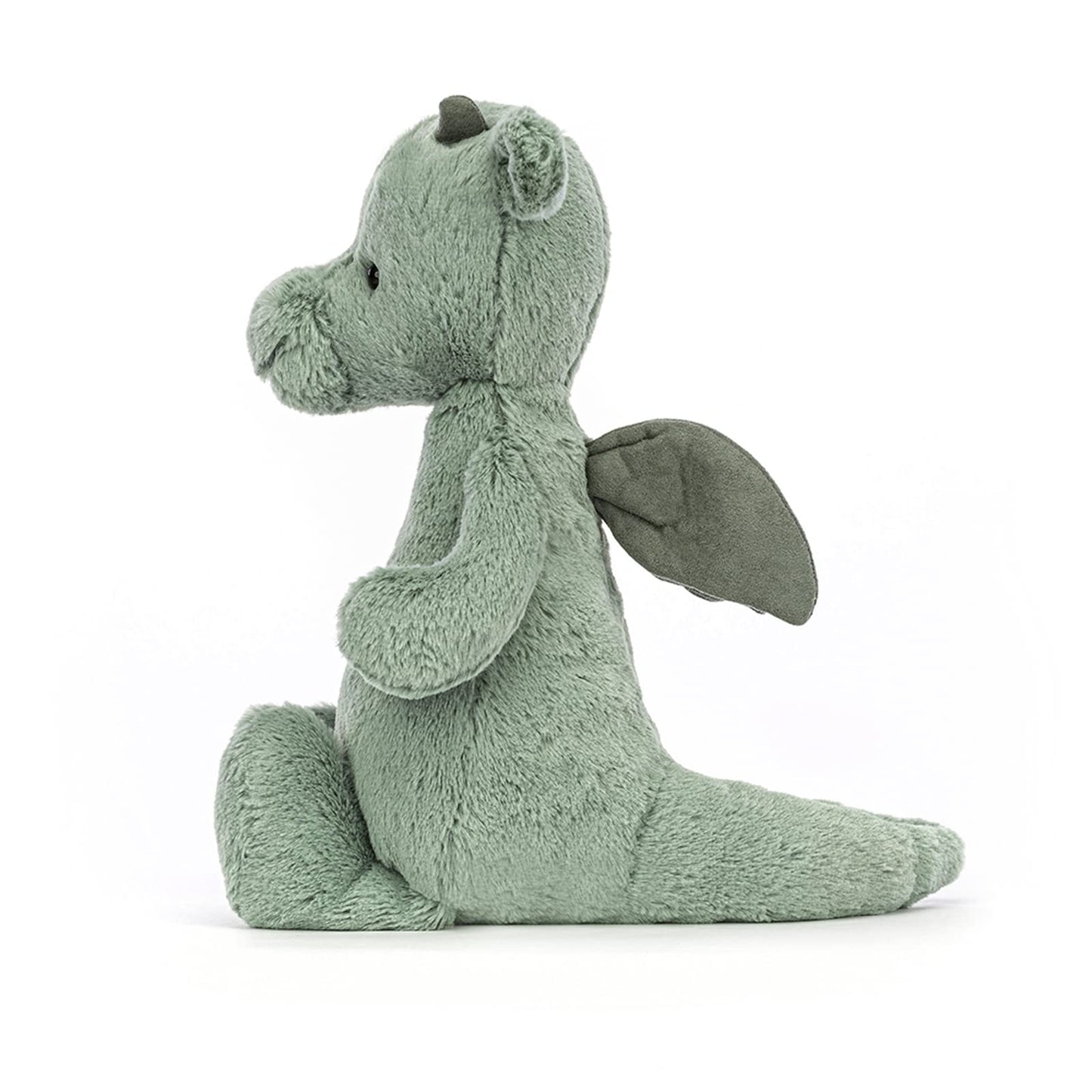 Jellycat Bashful Dragon Stuffed Animal - Medium 12 Green Plush Toy - Soft Polyester, Perfect Gift for Kids