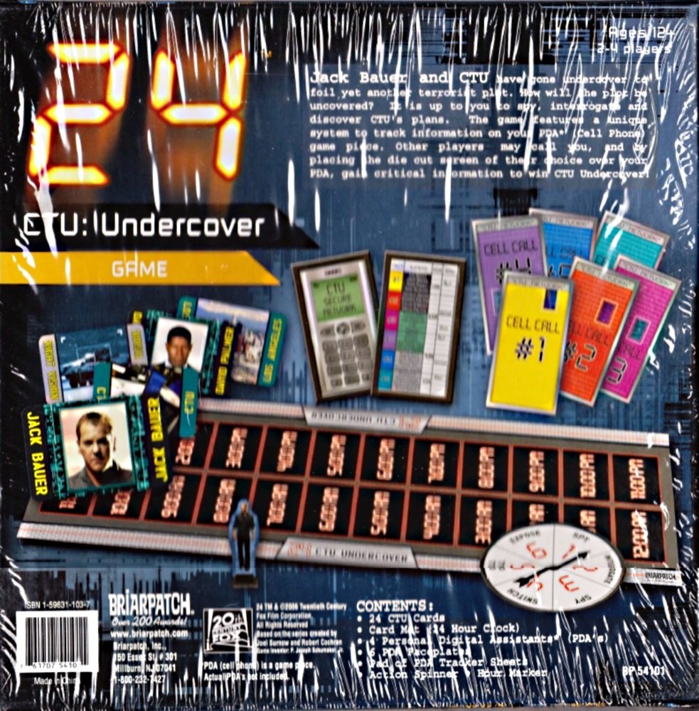 Briarpatch 24 Ctu Undercover Game
