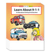 Zoco - Learn About 911 - Coloring & Activity Books (25 Bulk Pack, Without Crayons) - Emt, Ems Dispatcher, Police, Sheriff, Fire