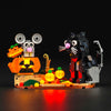 Brickbling Led Light Compatible With Lego Halloween Cat & Mouse 40570 Building Kit,Halloween Décor Lights Compatible With Lego 40570, Creative Lighting Kit-Not Included The Model