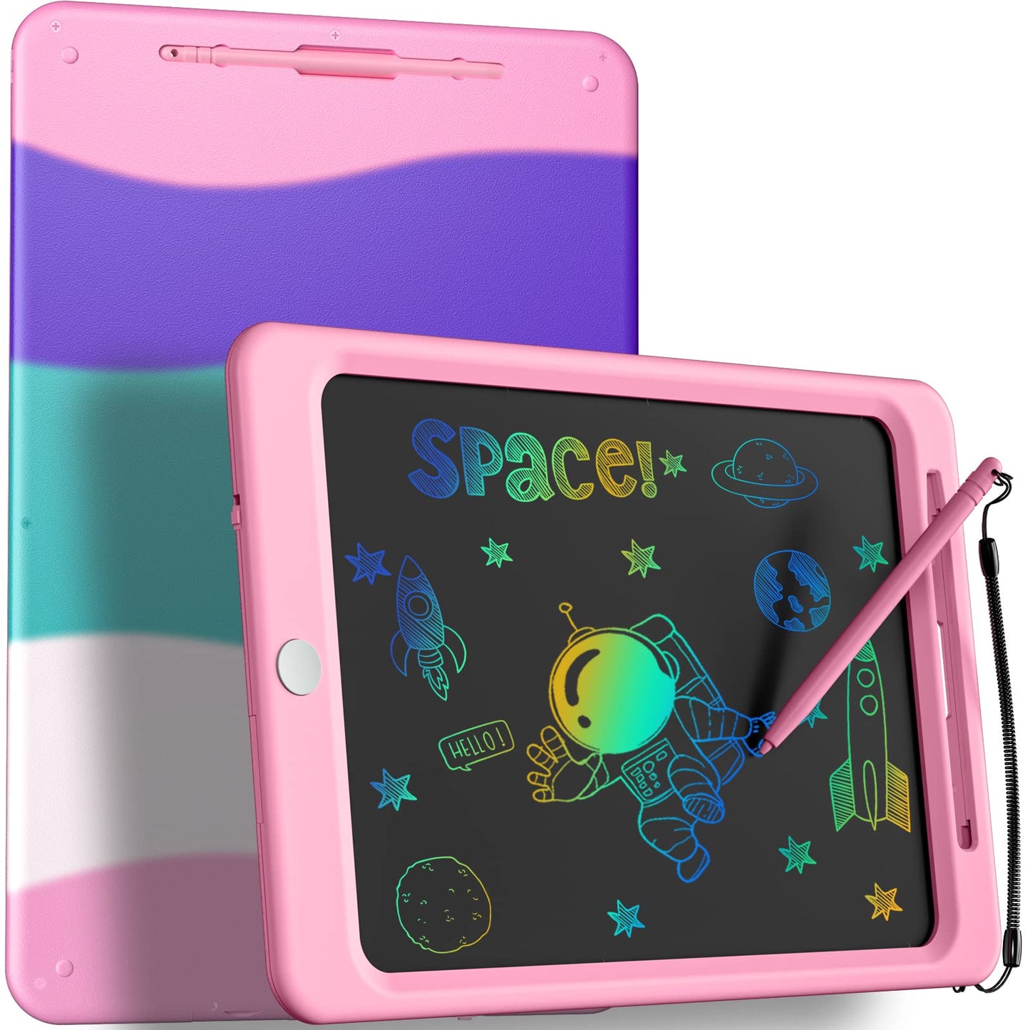 Beydoa Lcd Writing Tablet For Kids, Colorful 12 Inch Doodle Board, Toddler Toys For 3 4 5 6 7 8 Years Old Boys Girls, Drawing Bo