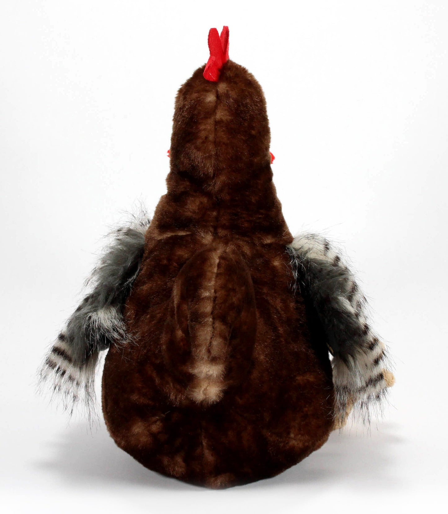 The Petting Zoo Chicken Stuffed Animal Plush Toy, 12in Brown Plushie, Model 421304, Perfect Gift for Kids