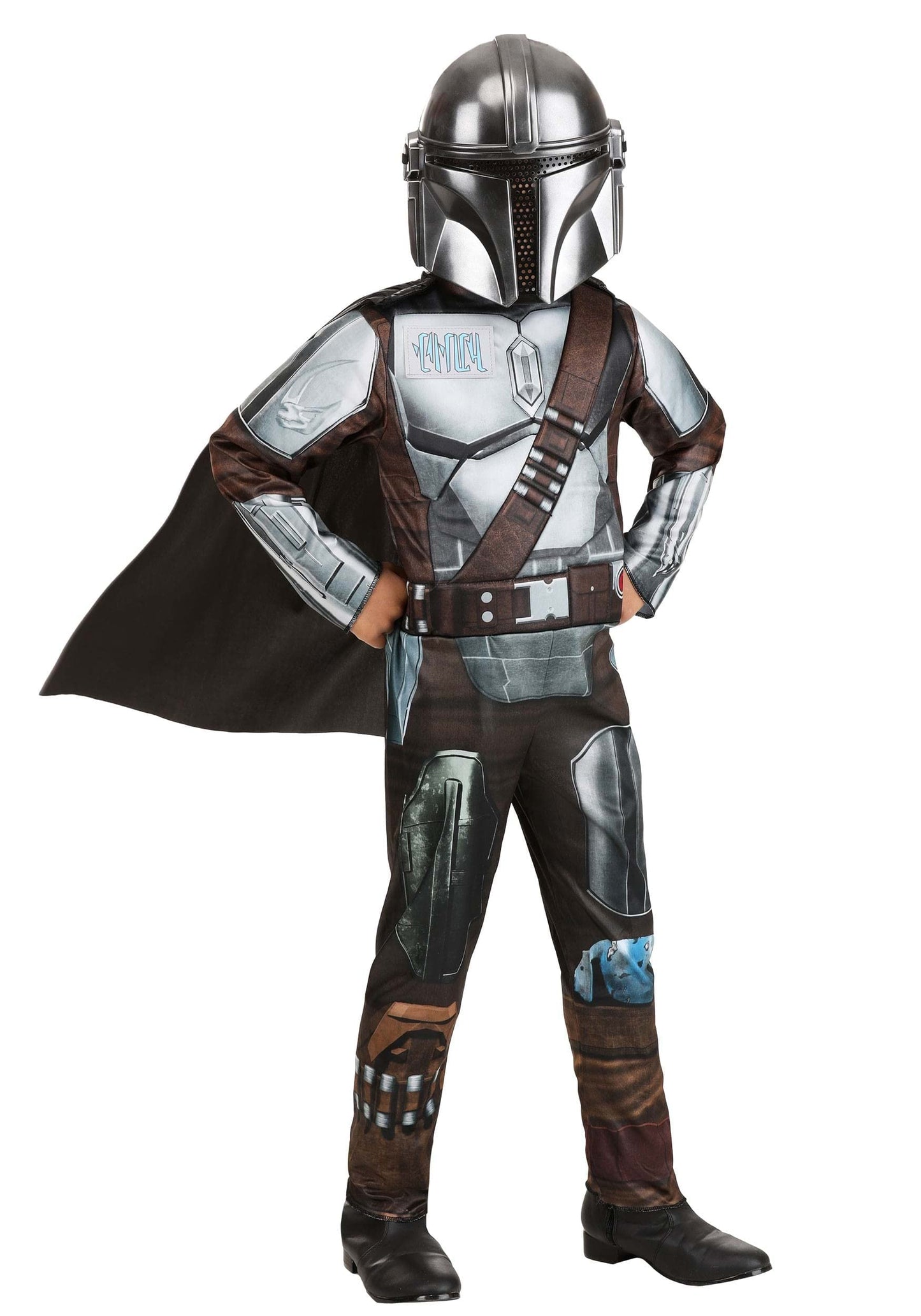 Star Wars The Mandalorian Light-Up Child Costume Medium