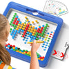 Large Magnetic Dots Board For Toddlers, Magnetic Drawing Board For Kids, Magnetic Dot Art With Magnetic Pen, Montessori Preschoo