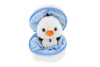 Plushland Snowman Plush Toy - Cute Stuffed Zip-Up Animal for Easter, Soft Plush Material