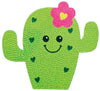 Iscream Sparkly Rhinestone Sweethearts Cactus 6' Vinyl Cling Decal