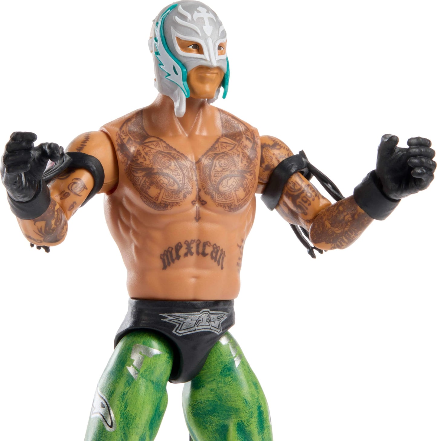 Mattel Wwe Rey Mysterio Action Figure, Main Event Series #157, 6-Inch Collectible Superstar With 14 Articulation Points & Life-L