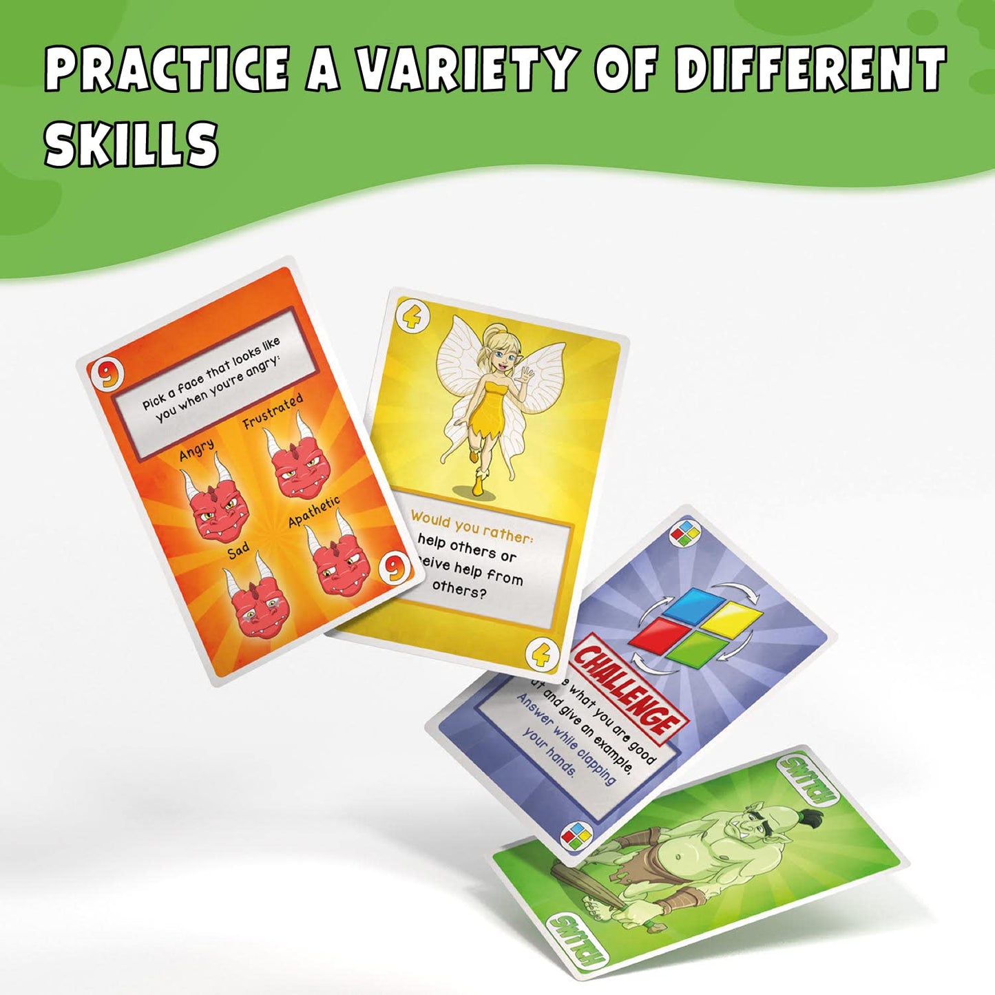 Together Land Therapy Game For Kids - Play Therapy Cards Develop Social Skills - Group Therapy Games For Teens Anger Management Toys - Counselors Social Skills Activities For Kids With Autism And Adhd