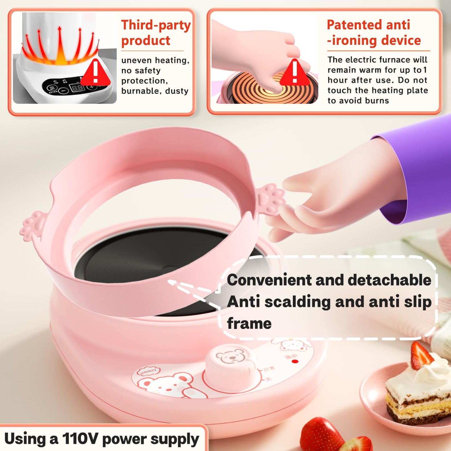 Cicicooie Kid Cooking Sets Real Junior Easy Montessori Mini Kitchen Safe Tools, Real Food Making For Children 8-12 Girls Beginne