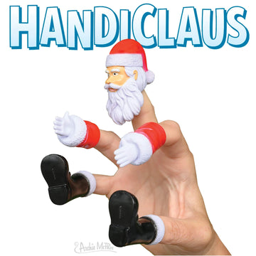Mcphee Archie Handiclaus Santa Claus Christmas Finger Puppet Set!