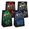 MOAXMOA 24 Pieces Video Game Party Candy Bags 4 Designs Goodie Bags for Themed Birthday Party Kids Party Favors Supplies with 24