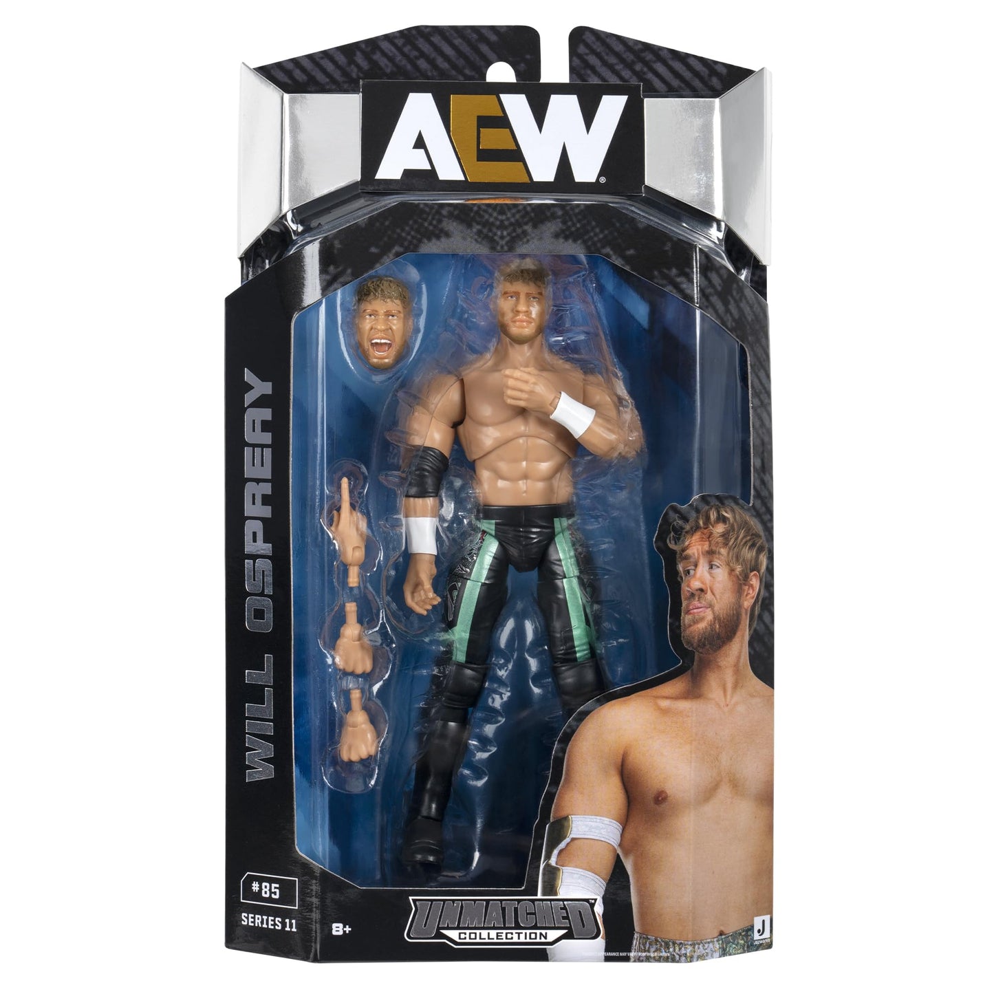 AEW Will Ospreay Unmatched Series 11 Toy Wrestling Figure