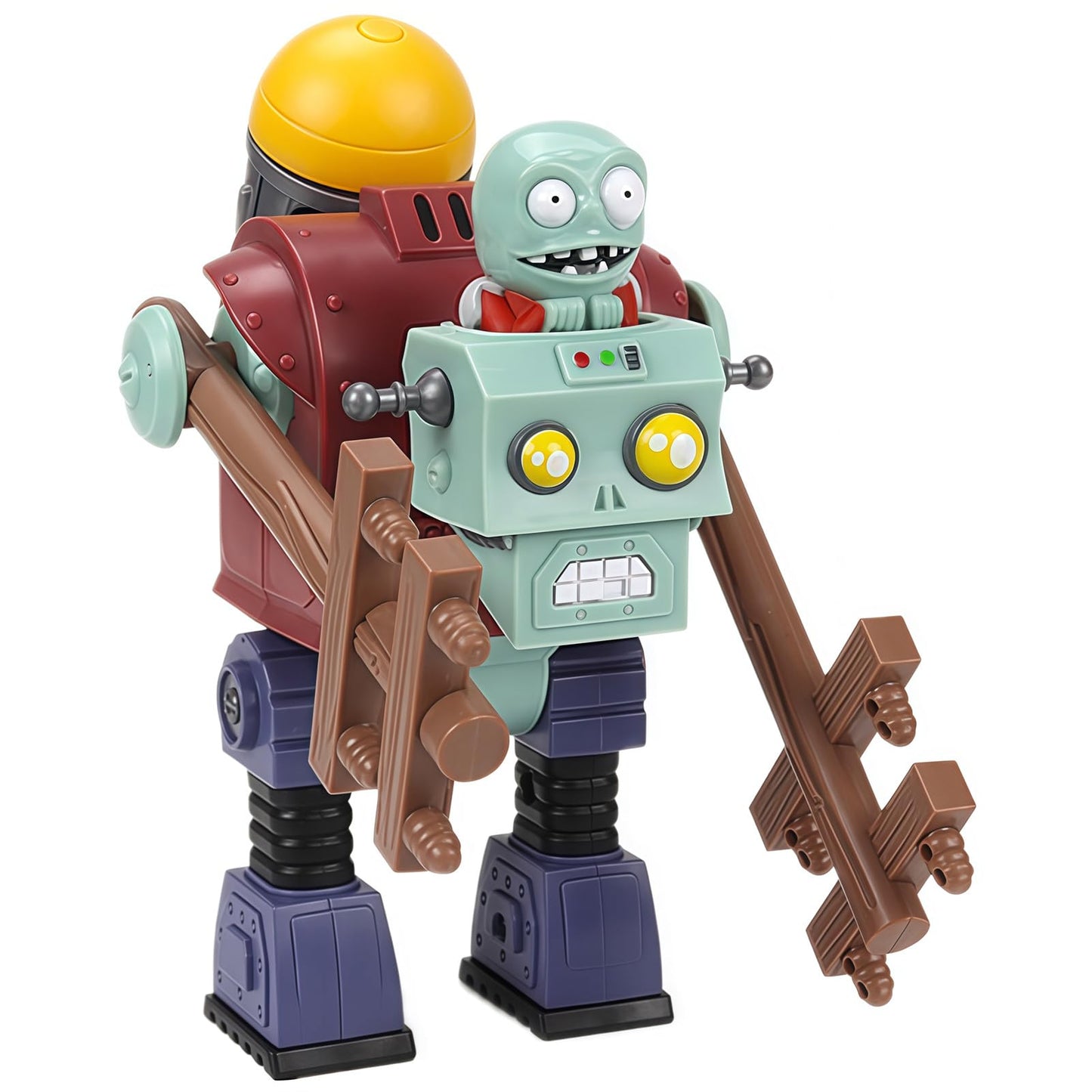 JHESAO Plants and Zombies Toys Action Figures Zombies PVZ Toys Set 1 2 Series Great Gifts for Kids and Fans Birthday and Christmas Party Mecha Zombie New