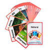 Lilias Natural Flash Cards, Toddler Learning Toys, Preschool Learning Toys, Homeschool Supplies, Learning Supplies For Kindergarten, 4.3 X 3.14 Inch, 23 Cards In Set