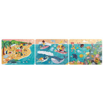 Hape Beach Puzzles For Kids 5Y+