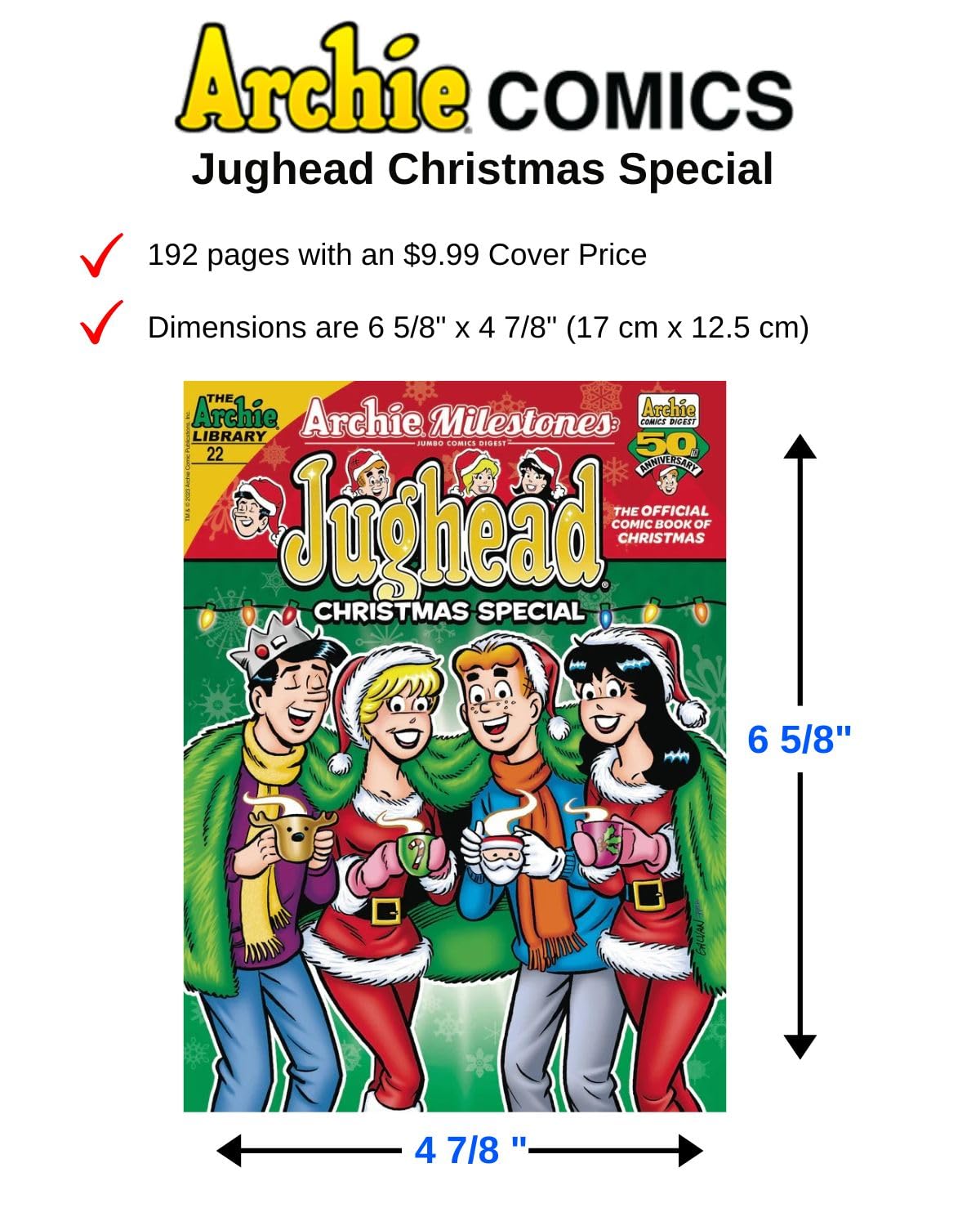 Archie Super Fun Party Packs Featuring, Jughead, Betty, Veronica, Sabrina The Teenage Witch and More 3-Pack