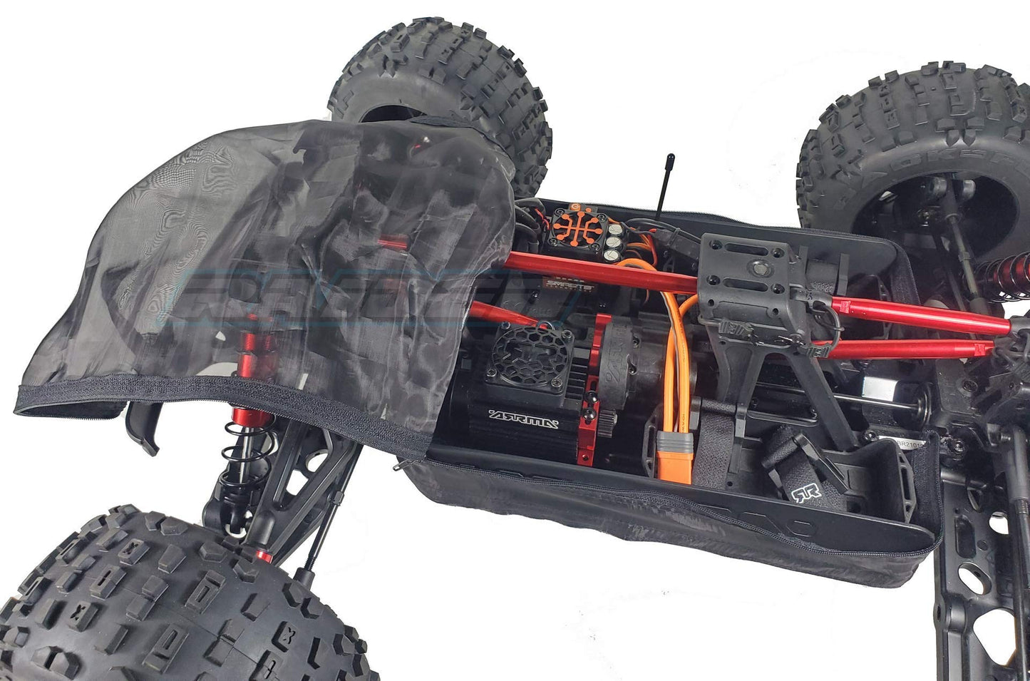 Chassis Rocks Snow Leaves Mud Dirt Dust Resist Guard Cover fits Arrma 1/5 Outcast KRATON 8S