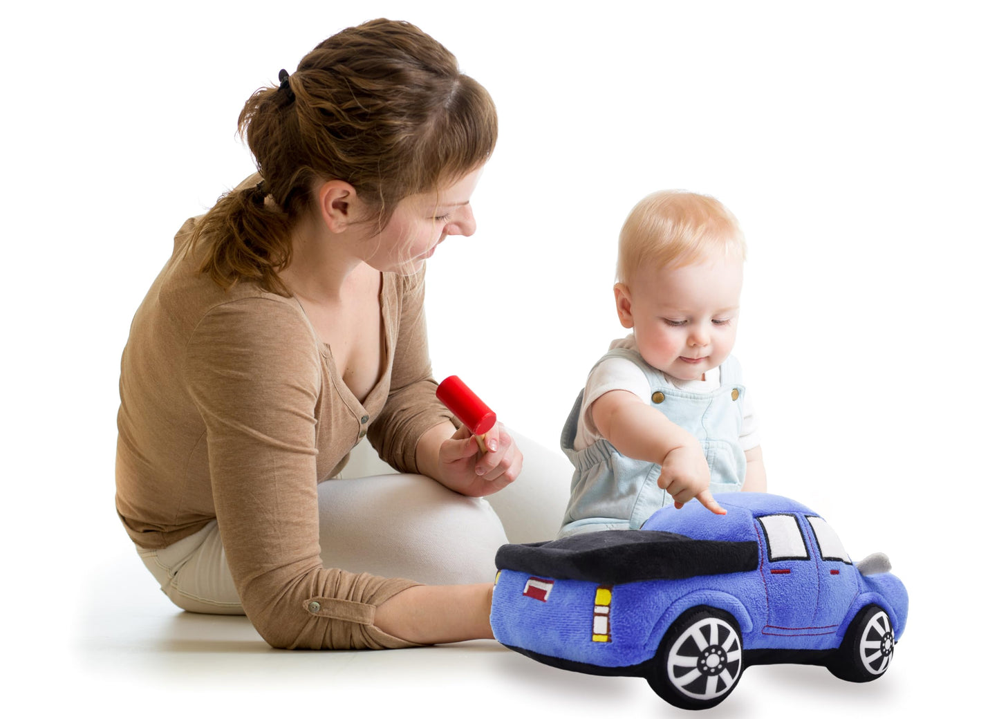 Yonlit Soft Pickup Truck Stuffed Car Toy Super Cute Plush Little Trucks Excellent Gifts For Kids Or Birthday Party 12 Inches
