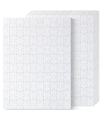 Mr. Pen- Blank Puzzle, 5 Pack, 100 Pieces/Pack, 10.6' X 14.2', White Puzzle, Blank Puzzles To Draw On, All White Puzzle, Blank Puzzle Pieces To Write On, Blank Jigsaw Puzzle Pieces