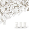 Classic Bulk Brick Block 2X4, 200 Piece Building Brick White, Compatible With Lego Parts And Pieces 3001, Creative Play Set - Co