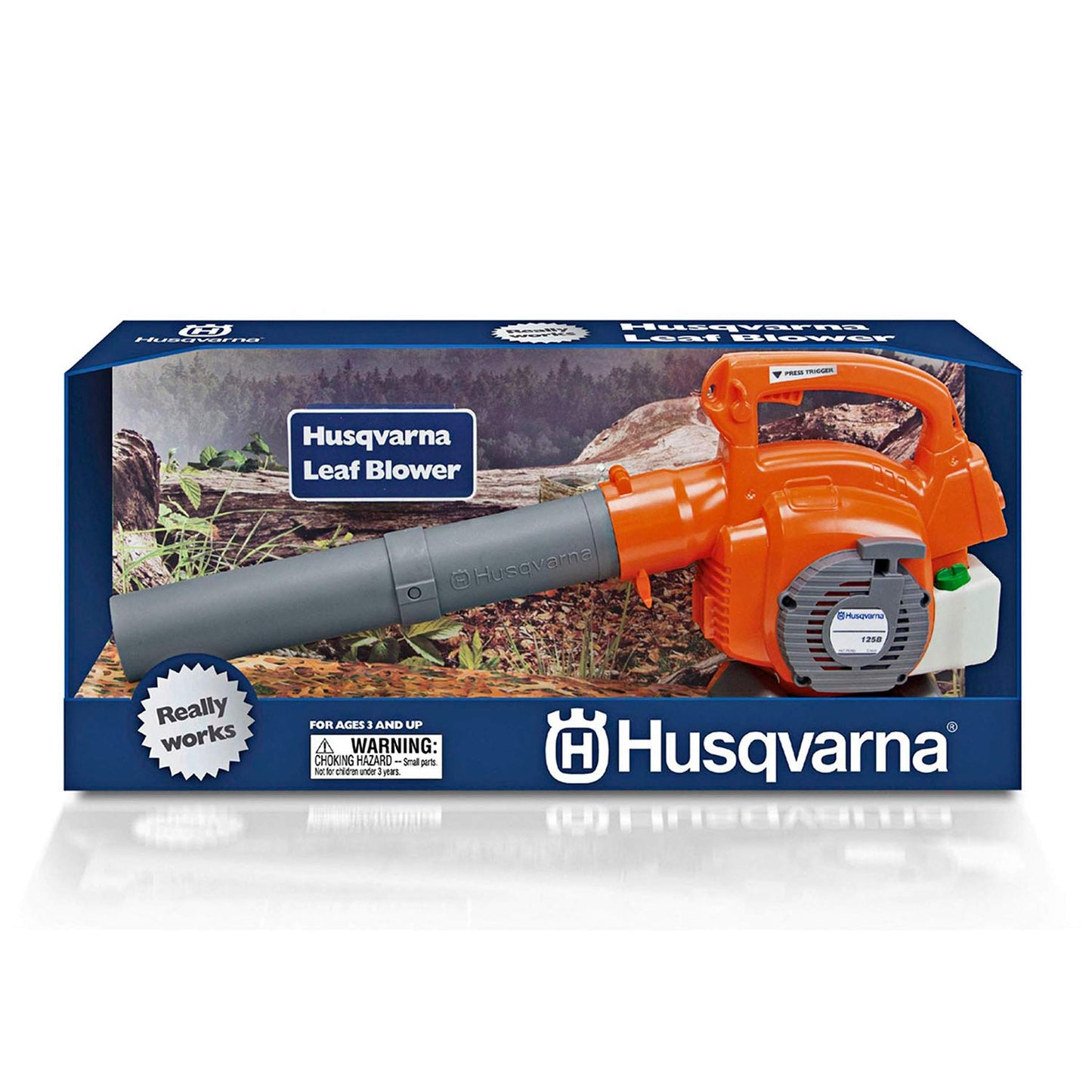 Husqvarna 589746401 125B Toy Plastic Blower, Grey/Orange