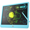 Lcd Writing Tablet For Kids, Kidopire 15-Inch Large Screen Doodle Board Drawing Tablet Writing Pad Educational Toddler Toys, Bir