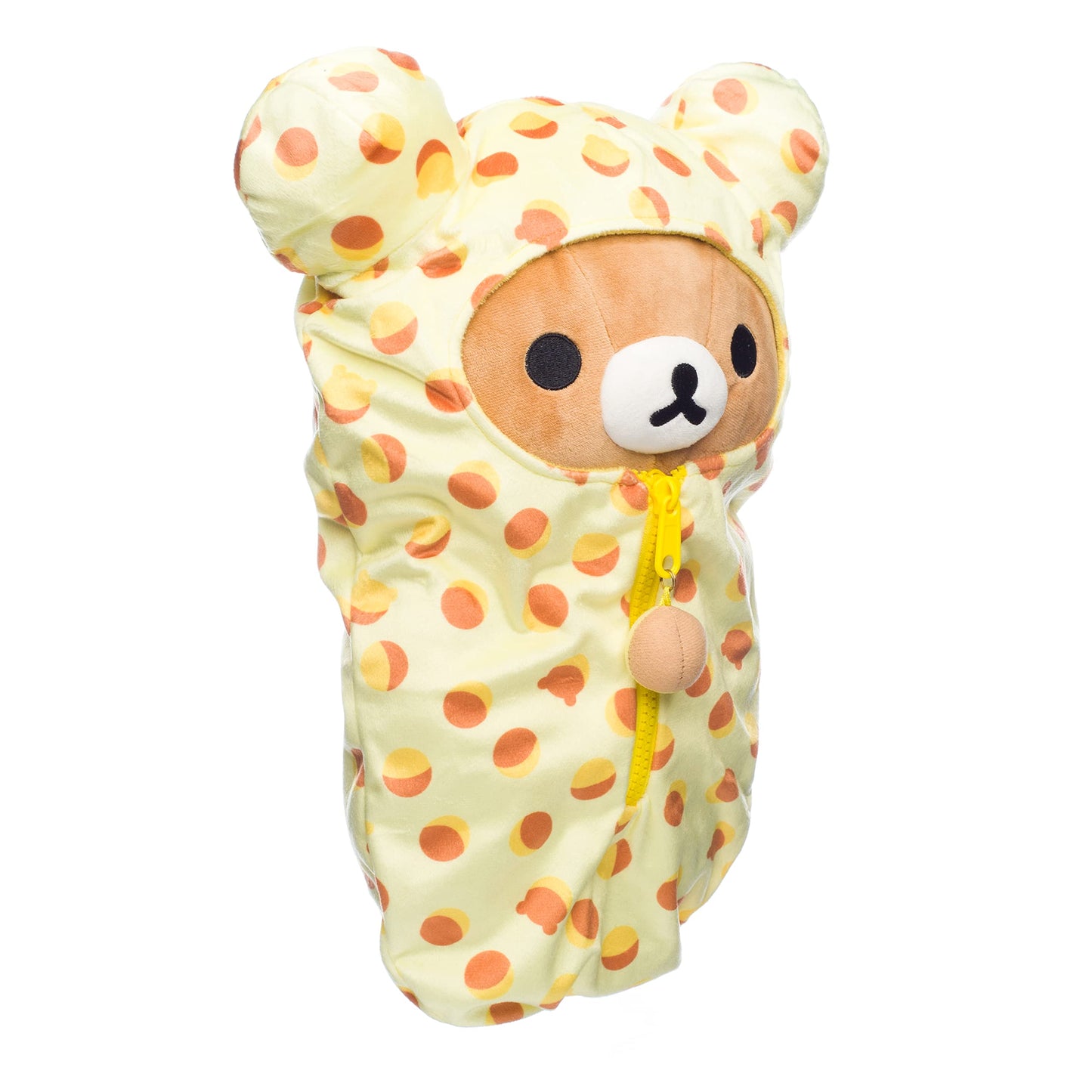 Rilakkuma San-X Original Sleeping Bag Plush Series (Rilakkuma - Castella Cake)