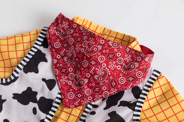 Woody Shirt For Kids Cowboys Halloween Cosplay Costume Toddler Woody Classic Costume Multicolored 4 Years