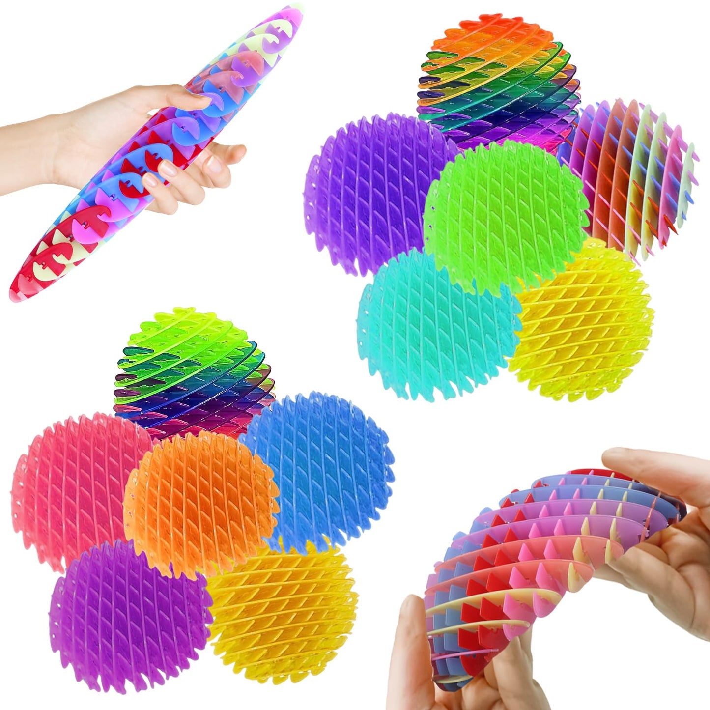Fidgets Worm Toys, 3D Printing Elastic Worm Fidgets Toys For Kids, Fidget Toys Adults, Sensory Toys For Kids With Autism, Autism