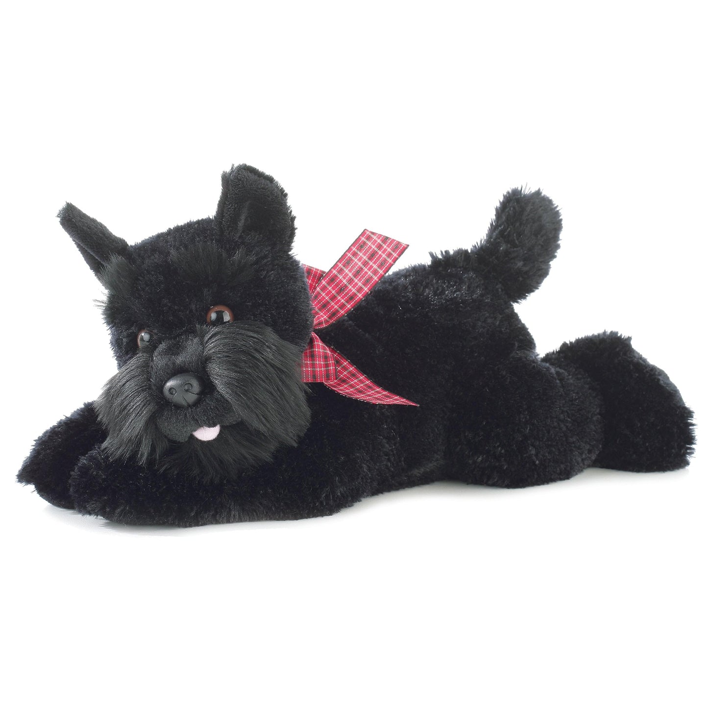 Aurora® Adorable Flopsie™ Mr. Nick™ Stuffed Animal - Playful Ease - Timeless Companions - Black 12 Inches
