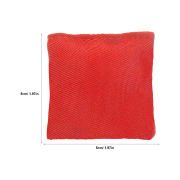 Kisangel 10Pcs Nylon Bean Bags For Kids Family Games, Outdoor Toss Game Supplies, Assorted Colors, 1.96 X 1.96 X 0.78 Inch, Idea