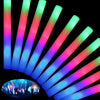 Honlyne120 Pcs Foam Glow Sticks With 3 Modes Colorful Flashing, Led Light Sticks, Glow In The Dark Party Suppliesfor Wedding, Ra