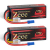 Zeee Premium Series 4S Lipo Battery 5200mAh LCG Hard Case Batttery Height 37mm 14.8V 120C with EC5 Connector for RC Car Truck Ta