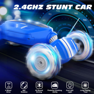 Remote Control Car RC Car, Gesture Sensing RC Stunt Car Boys Toys for 6-8 Years Old, Best Birthday Gifts for Kids, 4WD, 2.4Ghz,