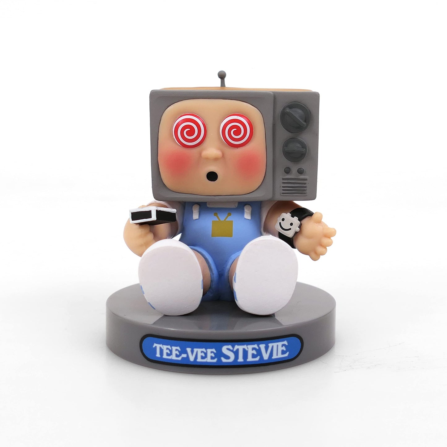 The Loyal Subjects Tee-vee Stevie Figure - Blue Cotton, Standard Size - Garbage Pail Kids Collectible