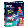 Chalk And Chuckles Paper Art And Craft Kit; Fabulous Foil Art; Gift For Boys; Girls Age 4-9 Year Old; Create 12 Superhero Animal