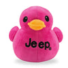 Jeep Text Logo Stuffed Animal Plush Duck Pink -Perfect Enthusiasts You'Ve Been Ducked (Pink)