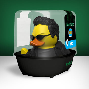 Tubbz First Edition: The Matrix - Neo Cosplaying Rubber Duck Vinyl Figure