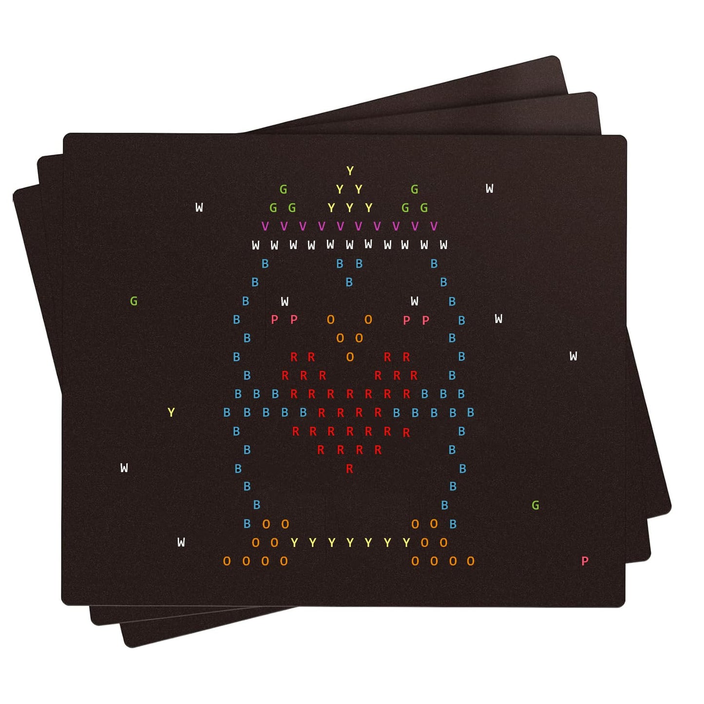 Ayidawedo 20Pcs Refill Templates For Light Up Board,Light Bright Refill Sheets Templates,Light Toys Accessories For Lite Brite U