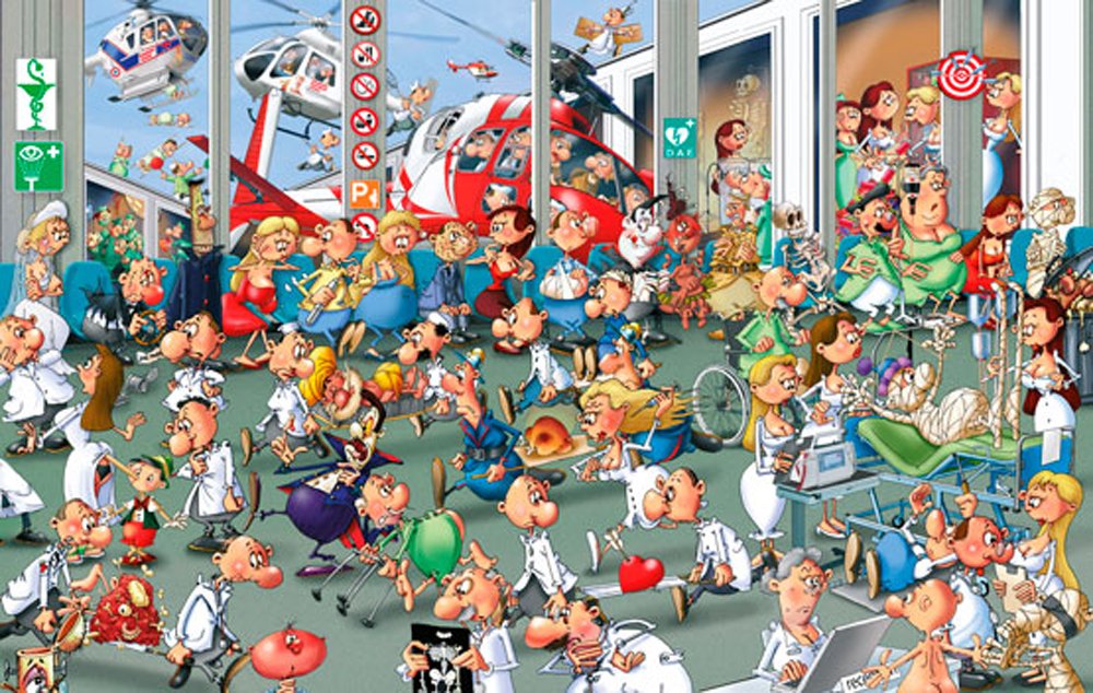 Piatnik 00 5372 Ruyer - Emergency Room Puzzle